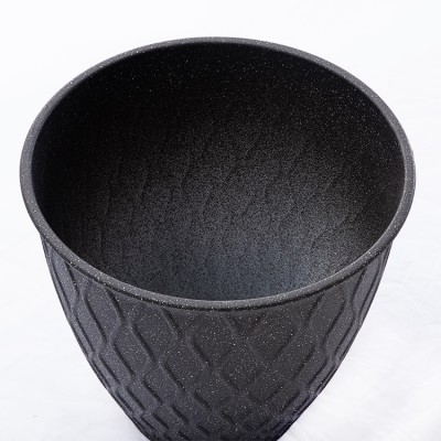 Hot fashion newest fancy plastic flower pots planters home decoration